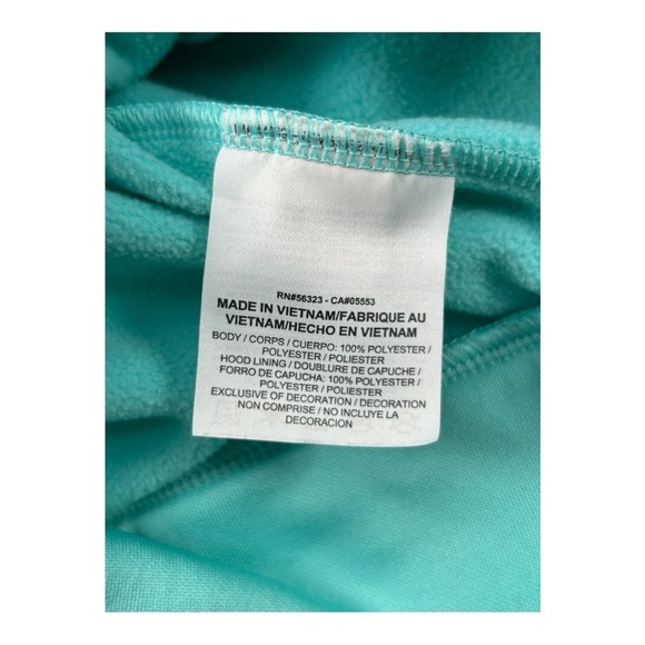 Nike Dri-Fit Women’s Hoodie Tale and black accents Pullover Sweatshirt (Size M) - Picture 9 of 10